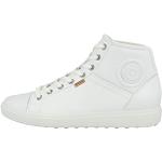Witte Ecco Soft 7 Hoge sneakers  in maat 43 voor Dames 