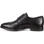 Kantoor Zwarte Rubberen Ecco Derby schoenen  in maat 45 met Hakhoogte tot 3cm voor Heren 