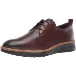 Kantoor Bruine Nubuck Ecco Derby schoenen  in maat 44 met Vetersluitingen in de Sale voor Heren 