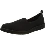 Zwarte Ademend Ecco Bella Platte sandalen  voor de Zomer  in 39 in de Sale voor Dames 