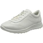 Witte Rubberen Ecco Flexure Damessneakers  in maat 42 in de Sale 