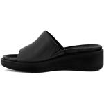 ECCO Dames Flowt Wedge LX Heeled Sandal Slide, zwart zwart, 37 EU
