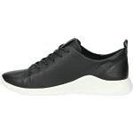 Zwarte Nappaleren Ademend Ecco Flexure Metallic Slip-on sneakers  in 38 met Instap voor Dames 