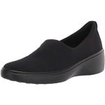Zwarte Ademend Ecco Soft 7 Wedge sneakers  in 40 voor Dames 