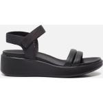 Zwarte Rubberen Ecco Flowt Sleehak sandalen  in 38 voor Dames 