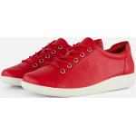 Ecco Ecco Soft 2.0 Sneakers rood Leer