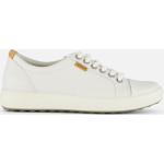 Witte Nubuck Ecco Soft 7 Damessneakers  in maat 37 