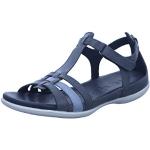 Klassieke Blauwe Ecco Flash Metallic Gladiator sandalen  in maat 43 met Gespsluiting voor Dames 