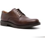 Kantoor Bruine Kalfsleren Ecco Oxford schoenen  in maat 45 met Ronde neuzen met Vetersluitingen in de Sale voor Heren 