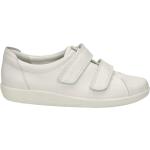 Witte Ecco Soft Klittenband schoenen  in maat 37 met Klittenbandsluitingen Sustainable voor Dames 