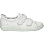 Witte Ecco Soft Klittenband schoenen  in maat 37 met Klittenbandsluitingen Sustainable in de Sale voor Dames 
