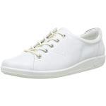 Witte Ecco Soft Damessneakers in de Sale 