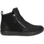 Zwarte Nubuck Ecco Soft 7 Gevoerde laarzen  in maat 37 voor Dames 