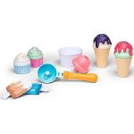 Eddy Toys Speelgoed-ijsset - 13 delen - verwisselbaar - met ijsschep - vrolijke kleuren