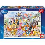 Multicolored Aladdin Mickey Mouse Feeën & Elfen 200 stukjes Legpuzzels  in 101 - 250 st 5 - 7 jaar met motief van Muis 