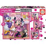 Duckstad Minnie Mouse Legpuzzels 2 - 3 jaar met motief van Muis voor Kinderen 