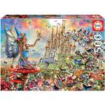 Multicolored Feeën & Elfen 500 stukjes Legpuzzels  in 251 - 500 st 9 - 12 jaar met motief van Vlinder voor Kinderen 