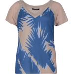 Zilveren Viscose Expresso Effen T-shirts  voor de Zomer V-hals  in maat XL in de Sale voor Dames 