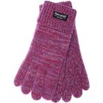 Roze Polyester Kinder handschoenen  in maat 122 voor Meisjes 