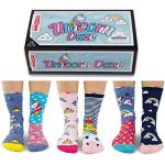 Unicorn Daze Sokken voor meisjes, UK 12-5,5 / EU 30,5-38,5, 6 stuks, Meerkleurig, 30-38