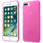 Roze Siliconen iPhone 8 Plus hoesjes 