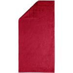 Rode Egeria Badhanddoeken  in 70x140 1 stuk 