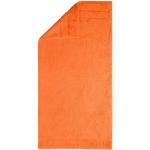 Oranje Egeria Badhanddoeken  in 70x140 1 stuk 