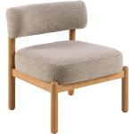 Scandinavische Beige Design fauteuils 