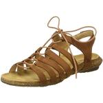 Bruine Bast El Naturalista Sleehak sandalen Sleehakken  in maat 36 voor Dames 
