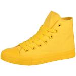 Gele Hoge sneakers  in maat 45 voor Dames 