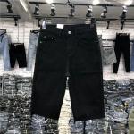 Zwarte Handwas Jeans shorts  in maat XXL met motief van Fiets voor Dames 