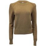 Vintage Gele Wollen Isabel Marant Sweatshirts Ronde hals  in maat L in de Sale voor Dames 