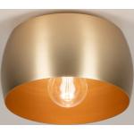Gouden Glazen Metallic Ronde plafondlampen Rond 32 cm 
