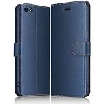Blauwe iPhone 6 / 6S Plus hoesjes type: Wallet Case 