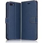 Blauwe iPhone 8 Plus hoesjes type: Wallet Case 