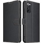 Zwarte Samsung Galaxy S20 Hoesjes type: Wallet Case 