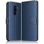 Blauwe Samsung Galaxy S9 Plus Hoesjes type: Wallet Case 