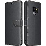 Zwarte Samsung Galaxy S9 Hoesjes type: Wallet Case 