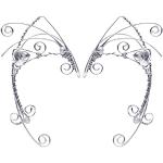 Zilveren Zilveren Handgemaakte Bloemen Parel oorbellen  voor een Bruiloft met motief van Fee voor Dames 