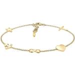 Gouden Zilveren Handgemaakte Infinity armbanden  voor een Valentijnsdag Gepolijste voor Dames 