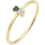 Gouden Gouden Gecertificeerde Diamanten ringen  voor een Verjaardag  in 58 voor Dames 