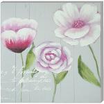 Roze Canvasdoeken met motief van Tulp 
