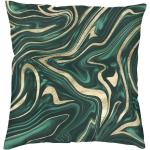 Emeraldgroene Polyester Decoratieve kussenhoezen  in 55x55 