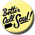 empireposter Breaking bad televisieserie Better Call Saul Button - grootte Ø2,5 cm