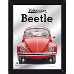 Multicolored Kunststof Geframede empireposter Volkswagen Beetle Wandspiegels 