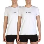 Witte Emporio Armani T-shirts met ronde hals Ronde hals  in maat S 2 stuks in de Sale voor Heren 