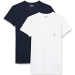 Blauwe Emporio Armani T-shirts  in maat M voor Heren 