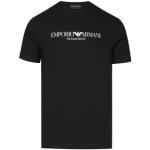 Zwarte Jersey Emporio Armani T-shirts  in maat 3XL in de Sale voor Heren 