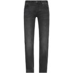 Zwarte Viscose Stretch Emporio Armani Regular jeans  lengte L34  breedte W27 in de Sale voor Heren 