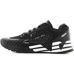 Zwarte Rubberen Emporio Armani Lage sneakers  in maat 42,5 voor Heren 
